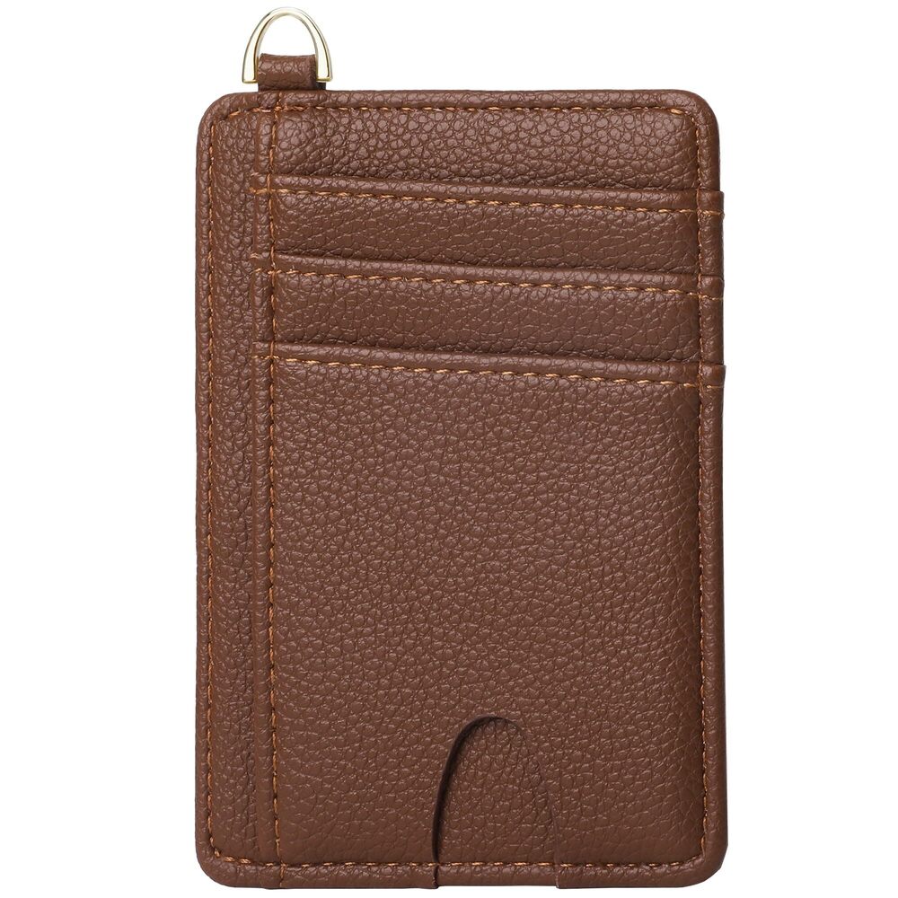 1499 Slim Minimalist Front Pocket Wallet RFID Blocking Credit Card Holder &